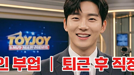 온라인 부업, 퇴근 후 직장인 투잡 │ 성인용품 창업은 토이조이